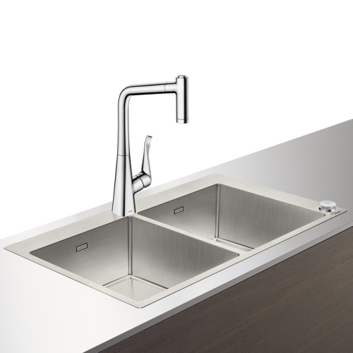 Hansgrohe C71-F765-05 Select mosogató-csaptelep kombináció 370x370; 43211000