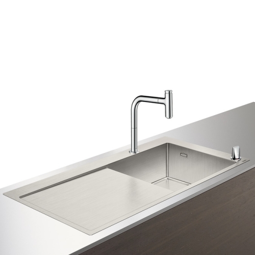 Hansgrohe C71-F450-07 mosogató-csaptelep kombináció 450 szárító tálcával 43205800
