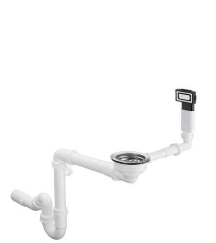 Hansgrohe D11-10 manuális le- és túlfolyó szett 450; 43920000