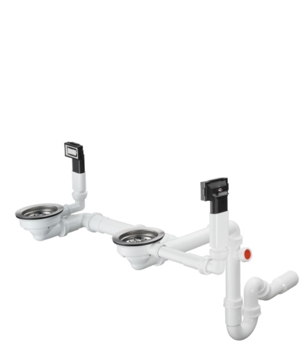 Hansgrohe D13-10 manuális le- és túlfolyó szett 180x450; 43924000