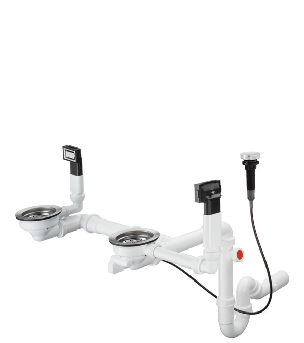 Hansgrohe D13-11 automata le- és túlfolyó szett 180x450; 43934000