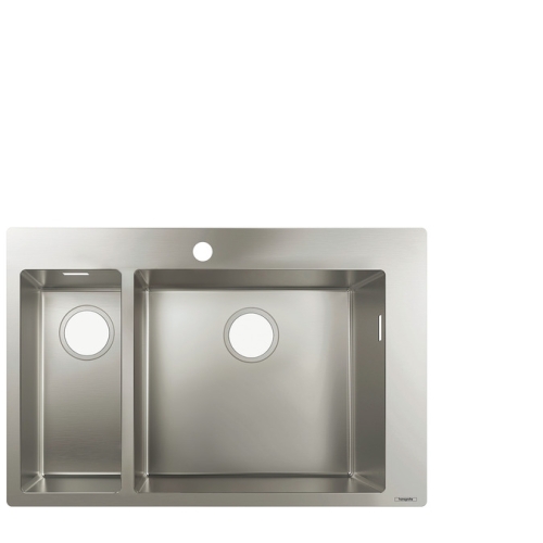 Hansgrohe S711-F655 beépített mosogató 180x450; 43309800