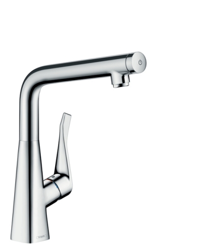 Hansgrohe M712-H320 egykaros konyhai csaptelep 320, rozsdamentes acél hatású 73810800