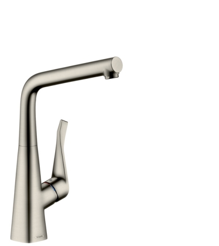 Hansgrohe M711-H320 egykaros konyhai csaptelep 320; rozsdamentes acél hatású 73813800