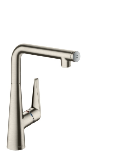 Hansgrohe M512-H300 egykaros konyhai csaptelep 300, rozsdamentes acél hatású 73854800