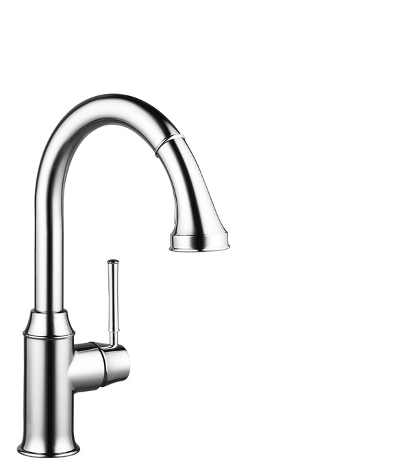 Hansgrohe M5316-H240 egykaros konyhai csaptelep kihúzható zuhanyfejjel, króm 73870000