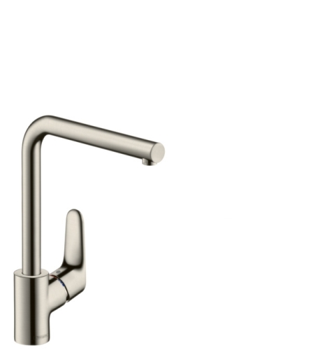 Hansgrohe M411-H280 egykaros konyhai csaptelep 280, rozsdamentes acél hatású 73881800
