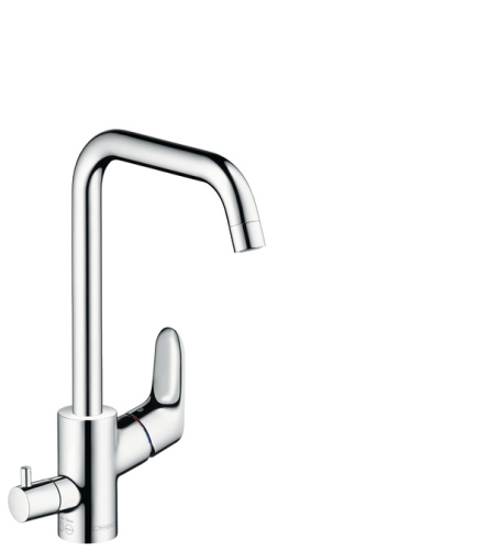 Hansgrohe M414-H260 egykaros konyhai csaptelep 260 elzárószeleppel, króm 73884000