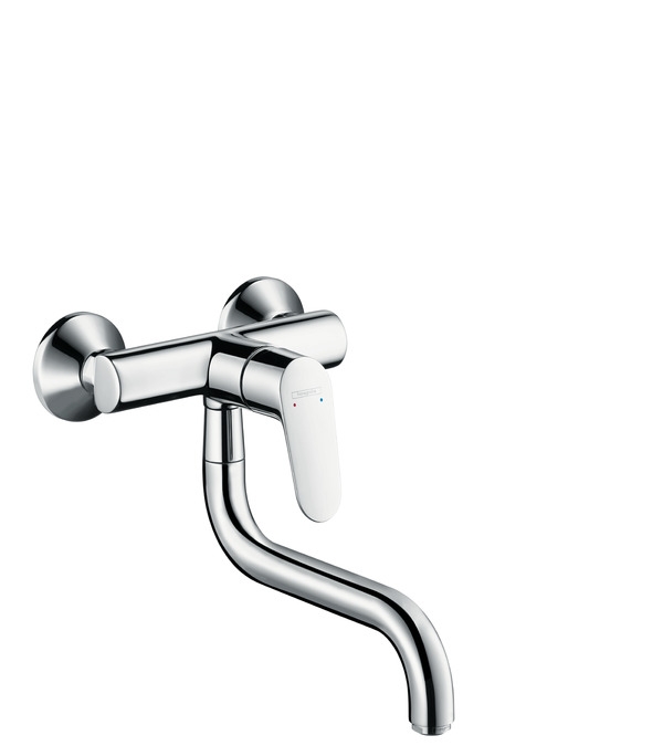 Hansgrohe M416-W260 egykaros fali konyhai csaptelep, króm 73888000