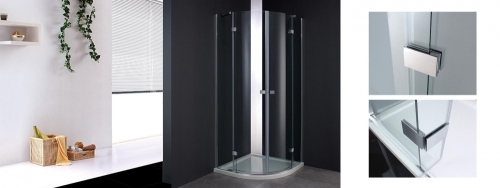 Wellis Arno 90x90 cm negyedköríves zuhanykabin, Easy Clean WC00402