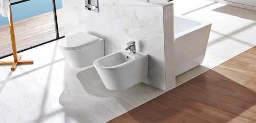 Wellis Clement RIMLESS - perem nélküli fali WC WF00016