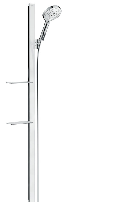 Hansgrohe Raindance Select S 120 3jet zuhanyszett Unica E 1,50 m zuhanyrúddal EcoSmart 9 l/perc 27647400