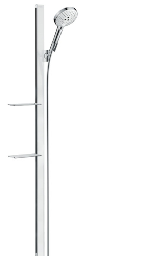 Hansgrohe Raindance Select S 120 3jet zuhanyszett Unica E 1,50 m zuhanyrúddal EcoSmart 9 l/perc 27647400