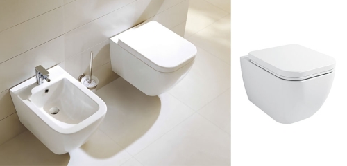 Wellis Ditte RIMLESS - perem nélküli fali wc WF00023