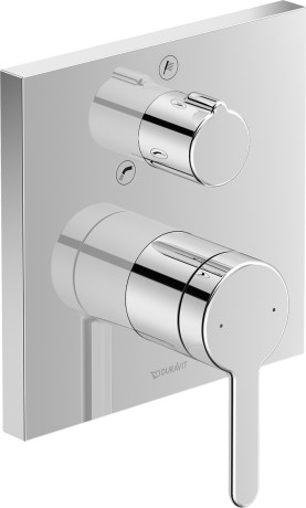 Duravit C.1 egykaros kádcsaptelep, falsík alatti szereléshez C15210011010