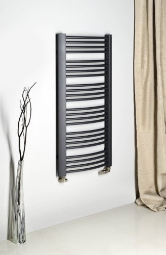 Sapho EGEON 595x1238mm fürdőszobai radiátor, antracit EG612A