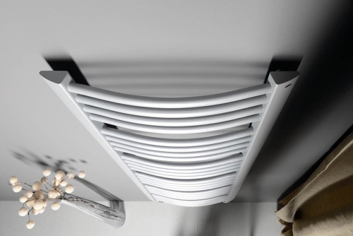 Sapho EGEON 595x818mm fürdőszobai radiátor, strukturált ezüst EG609SS