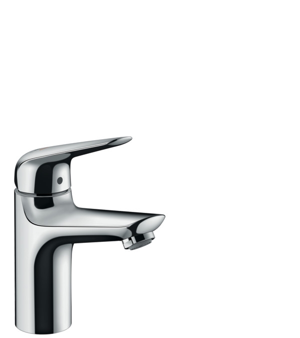 Hansgrohe Novus egykaros mosdócsaptelep 100 CoolStart push-open lefolyóval 71032000