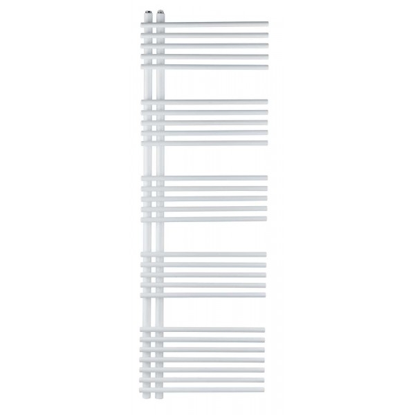 AREZZO design Tube White 1500x500 aszimmetrikus törölközőszárítós radiátor, fehér AR-TW15050