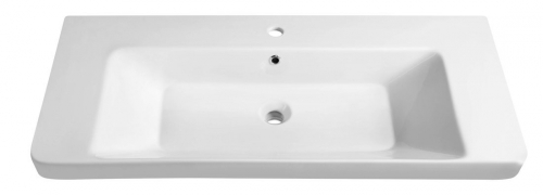 Sapho THALIE 105x46cm kerámiamosdó, fehér TH11105