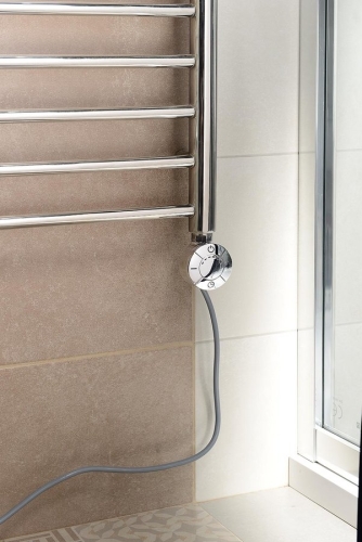 Aqualine termosztátos fűtőpatron, 600 W, króm (LT67446)