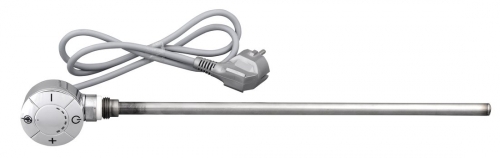 Aqualine termosztátos fűtőpatron, 600 W, króm (LT67446)