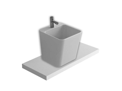 Hatria G-FULL 48x40 cm pultra ültethető mosdó YXG8