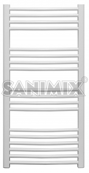 Sanimix 1000x500 íves törölközőszárító radiátor 20.10050M