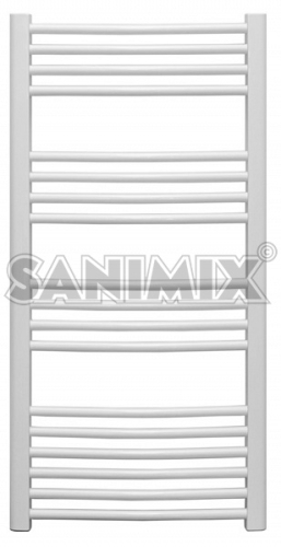 Sanimix 1000x500 íves törölközőszárító radiátor 20.10050M