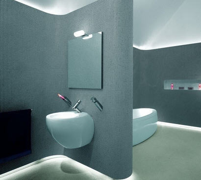 Laufen ILBAGNOALESSI ONE 52x52,5 mosdó H8109714001041 (8.1097.1.400.104.1)