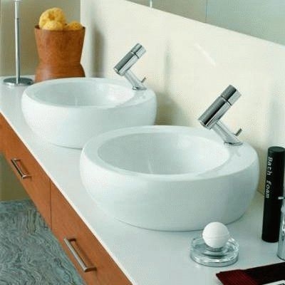 Laufen ILBAGNOALESSI ONE 52x52 cm ráültethető mosdó H8189714001041 (8.1897.1.400.104.1)