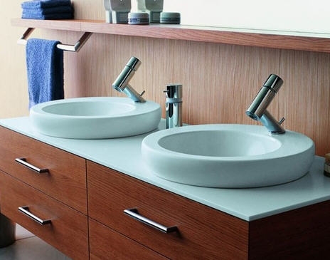 Laufen ILBAGNOALESSI ONE 50x50 beépíthető mosdó H8139714001041 (8.1397.1.400.104.1)