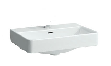 Laufen Pro S Compact 55x38 cm mosdó csaplyuk nélkül H8189580001091 (8.1895.8.000.109.1)