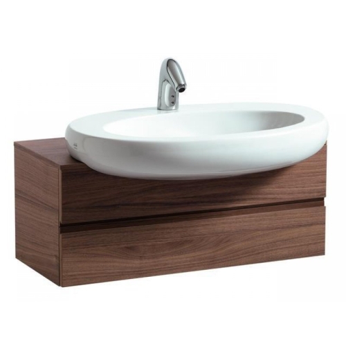 Laufen ILBAGNOALESSI ONE 75x50 félig beépíthető mosdó H8139724001041 (8.1397.2.400.104.1)
