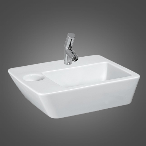 Laufen ILBAGNOALESSI DOT 59x49 cm mosdó H8109024001041 (8.1090.2.400.104.1)