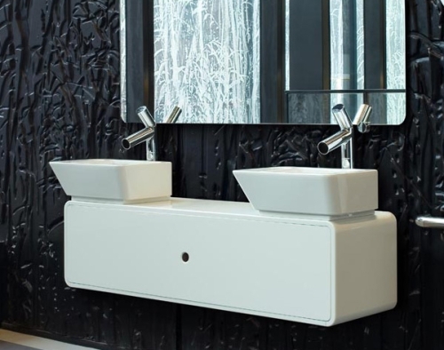 Laufen ILBAGNOALESSI DOT 59x49 cm mosdó H8109024001041 (8.1090.2.400.104.1)