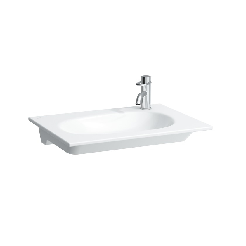 Laufen Palomba Collection 65x48 cm mosdó túlfolyó nélkül H8178020001141 (8.1780.2.000.114.1)