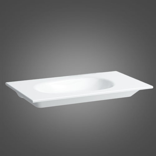 Laufen Palomba Collection 80x48 cm mosdó csaplyuk nélkül H8178040001091 (8.1780.4.000.109.1)