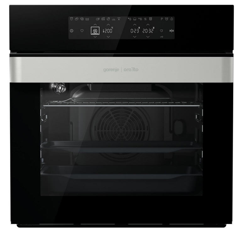 Gorenje ORA-ITO beépíthető elektromos sütő, fekete BO658ORAB