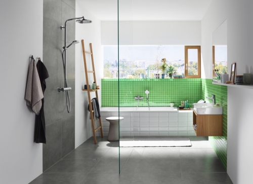 Hansgrohe Novus egykaros mosdócsaptelep 100 automata lefolyó-garnitúrával 71030 000 (71030000)