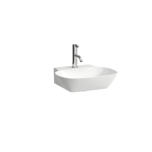 Laufen INO 45x41 cm kézmosó alsó felülete csiszolt, túlfolyó nélkül H8163000001111 (8.1630.0.000.111.1)