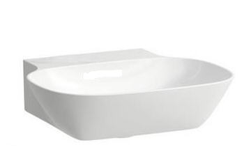 Laufen INO 45x41 cm kézmosó alsó felülete csiszolt, túlfolyó és csaplyuk nélkül H8163000001121 (8.1630.0.000.112.1)