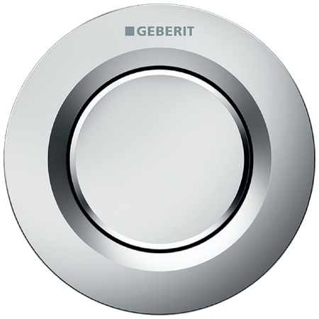 Geberit 01-es típusú távműködtetés, pneumatikus, 1 mennyiséges öblítéshez, matt króm 116.040.46.1