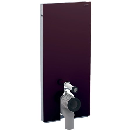 Geberit Monolith szanitermodul talpon álló WC-hez, 114 cm, umbra barna üveg 131.033.SQ.5