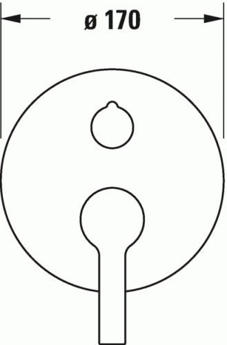 Duravit B.2 egykaros falsík alatti kádcsaptelep légbeszívóval B25210018010