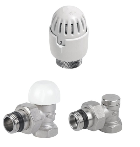 Sapho PLUS termosztátos radiátor sarokszelep (CP1231)