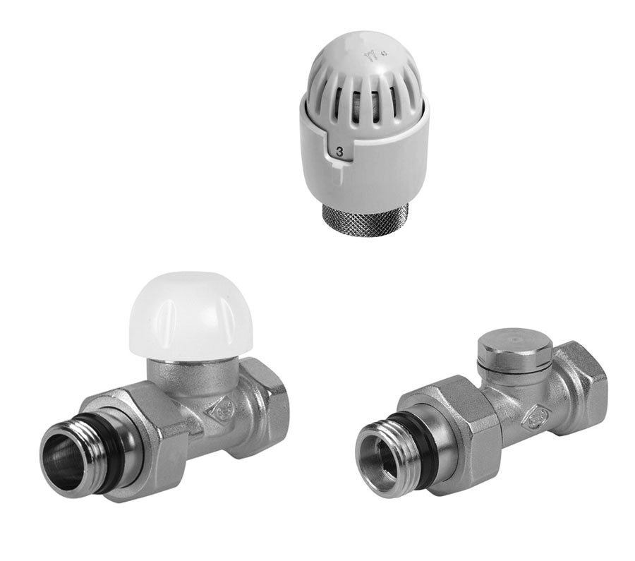 Sapho PLUS termosztátos radiátor egyenes szelep (CP1271)