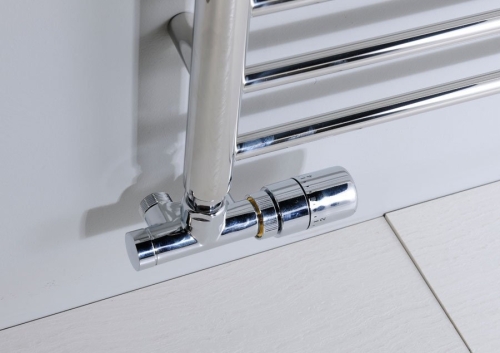 Sapho MONO ONE termosztátos radiátor bekötőszelep, króm (CP2050S)