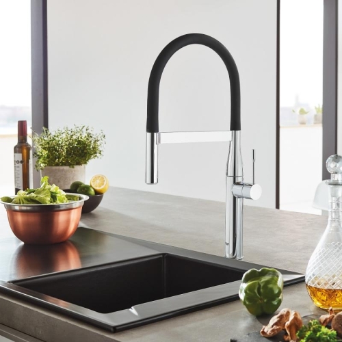 Grohe Essence egykaros mosogató csaptelep, supersteel 30294 DC0 (30294DC0)