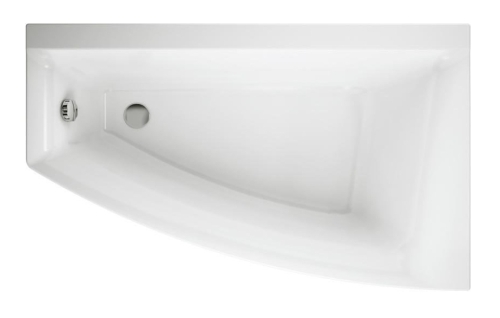 Cersanit Virgo Max 150x90 cm aszimmetrikus kád, jobbos S301-130